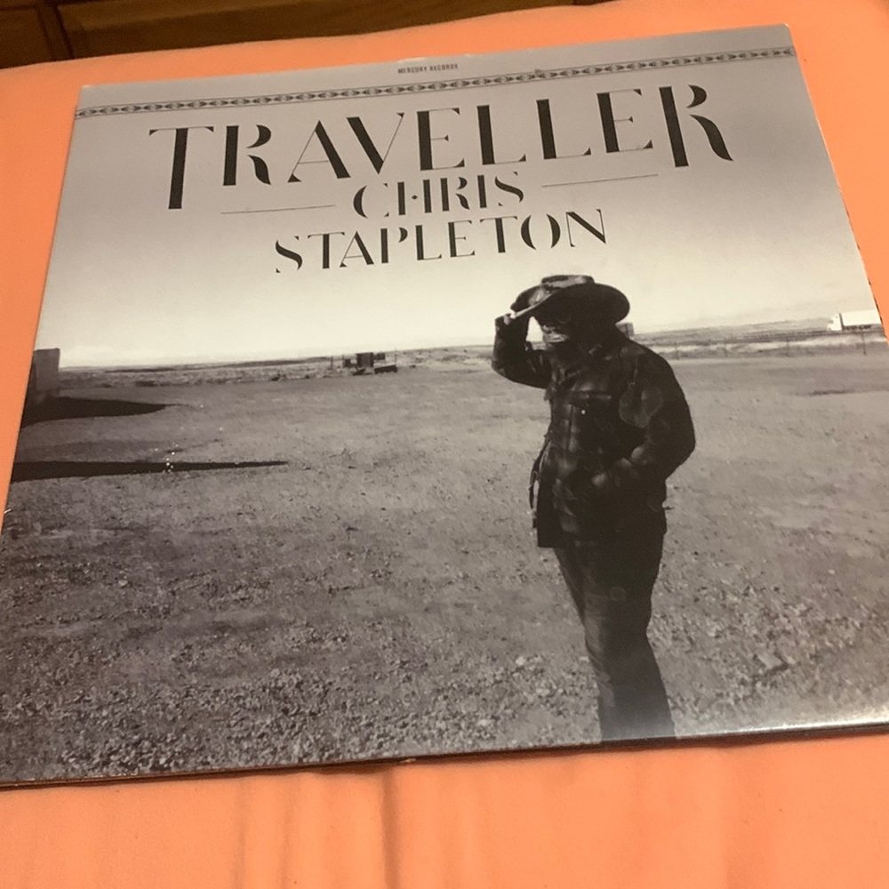 - Traveller Vinyl Record (Black & White)